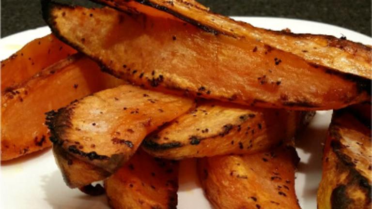 Sweet Potato Wedges Created by K9 Owned