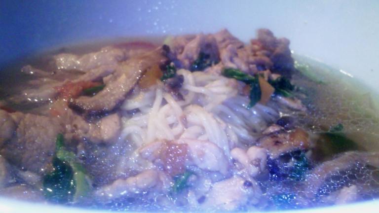 Pork Lo-Mein Soup Created by Coasty