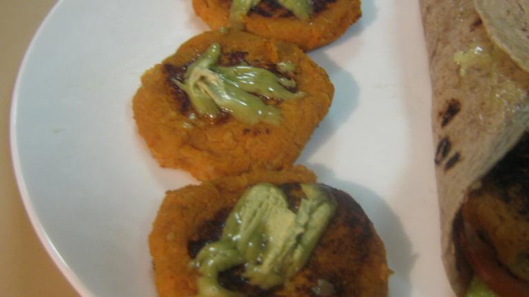 Sweet Potato and Chickpea Patties Created by ImPat