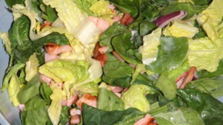 Greens With Hot Bacon Dressing created by Leggy Peggy