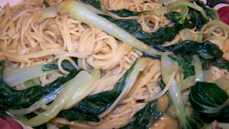 Asian Curried Sesame Peanut Butter Noodles With Shanghai Tips Created by Rita1652