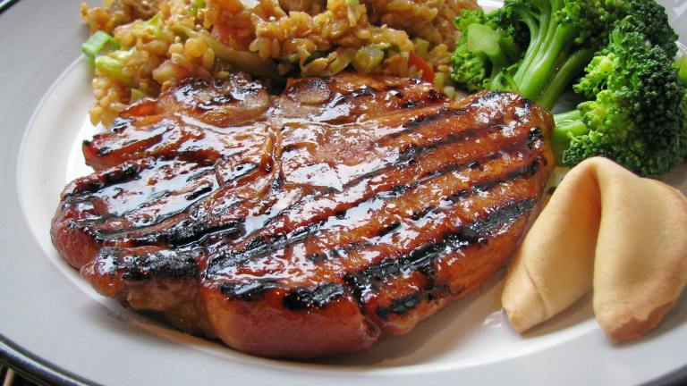 Grilled Chinese Pork Chops Created by lazyme