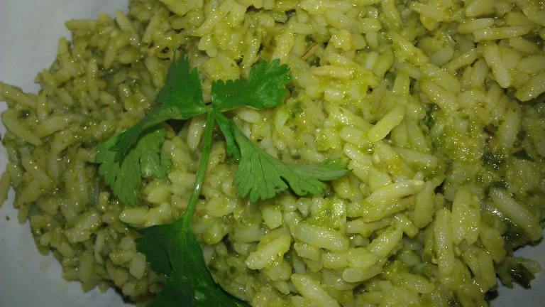 Arroz Verde (Mexican Green Rice) Created by Melanie2590