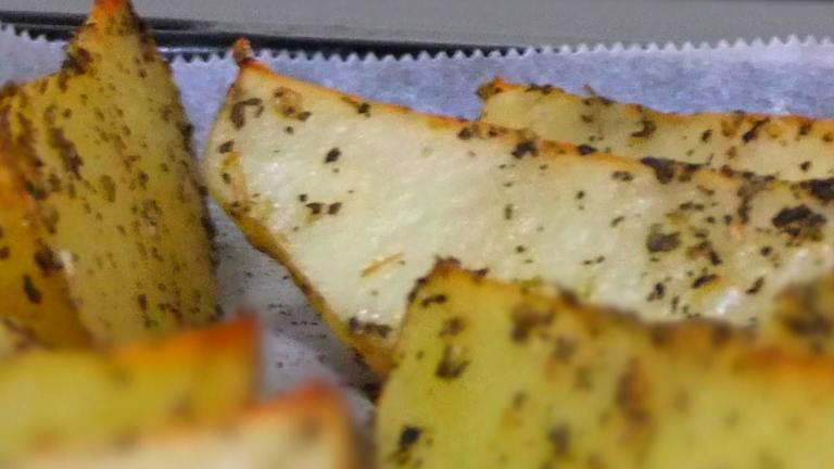 Baked Italian Potato Wedges Created by minmin-mika