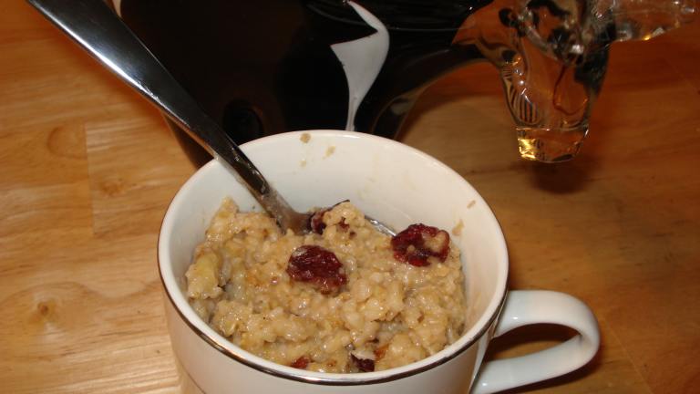 Tropical Sunrise Porridge (Oatmeal) Created by Muffin Goddess
