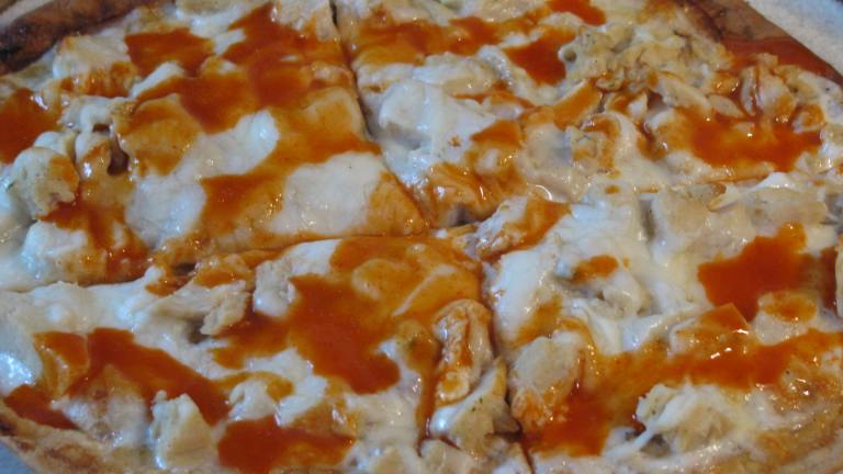 Buffalo Chicken Flatbread Pizza created by Shelby Jo