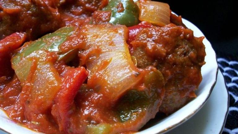 Italian Sausage and Peppers Created by 2Bleu