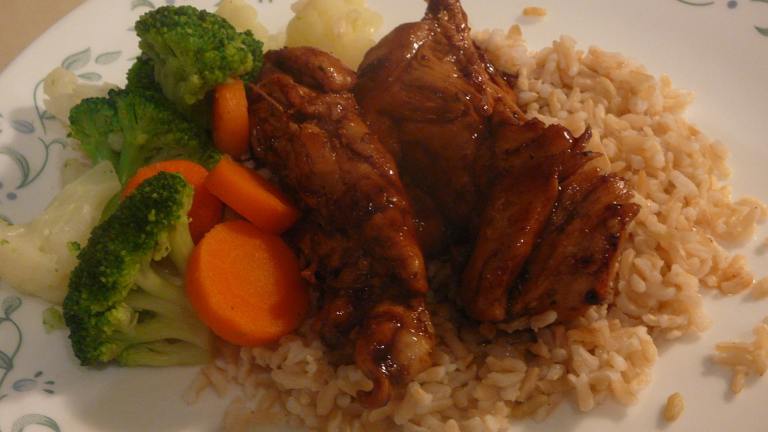 Teriyaki Grilled Chicken Created by BLUE ROSE