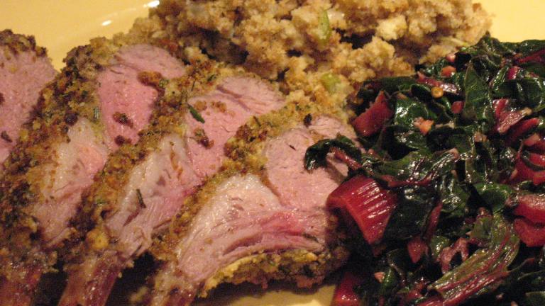 Easy, Fancy Rack of Lamb Created by hollyfrolly