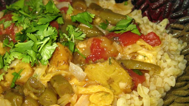 Thai Coconut Ratatouille created by threeovens