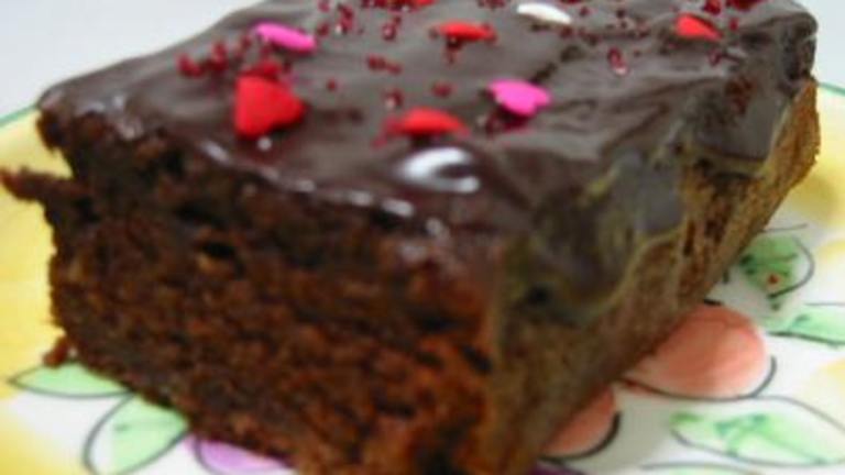 Bittersweet Chocolate Pound Cake with Decadent Glaze created by WaterMelon