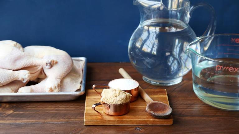 Basic Brine for Juicy, Tender Chicken or Turkey Created by Jonathan Melendez 