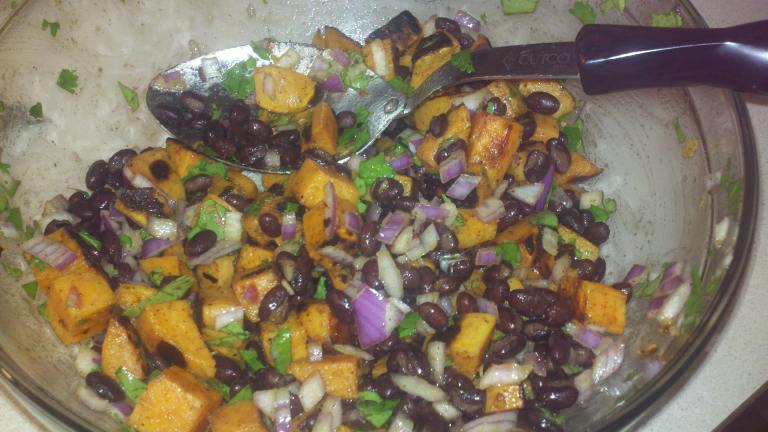 Black Bean and Sweet Potato Salad Created by MariaMiller