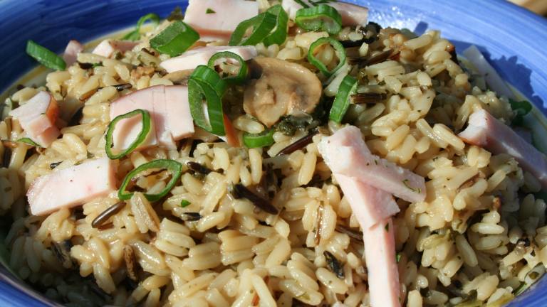 Saskatchewan Wild Rice With Mushrooms and Bacon Created by Kitchen Witch Steph
