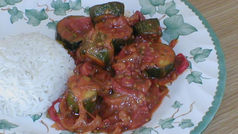 Courgette Curry Created by Tea Jenny
