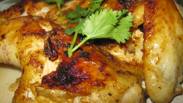 Roasted Moroccan Spiced Chicken Created by threeovens