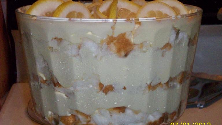Fresh Lemon and Cream Cheese Trifle Created by internetnut
