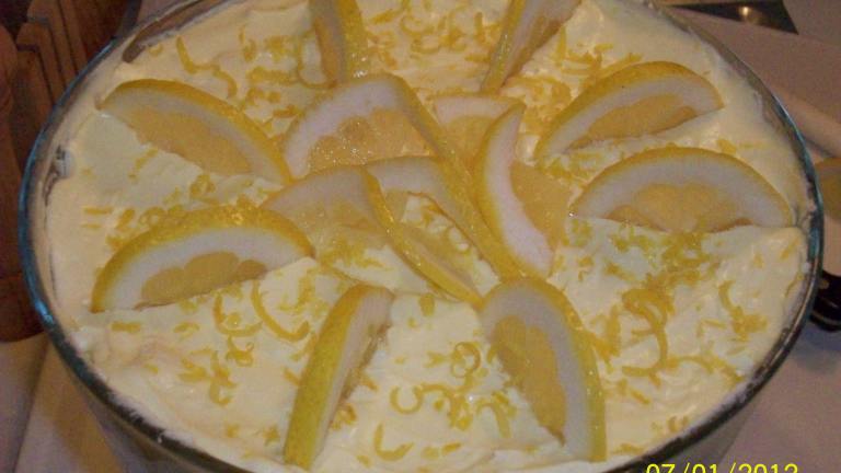 Fresh Lemon and Cream Cheese Trifle Created by internetnut