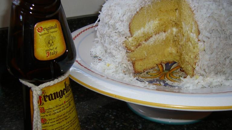 Frangelico Coconut Cake Created by ChefLee