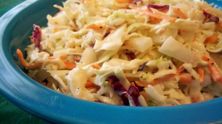 Tangy Dijon Coleslaw Created by Parsley