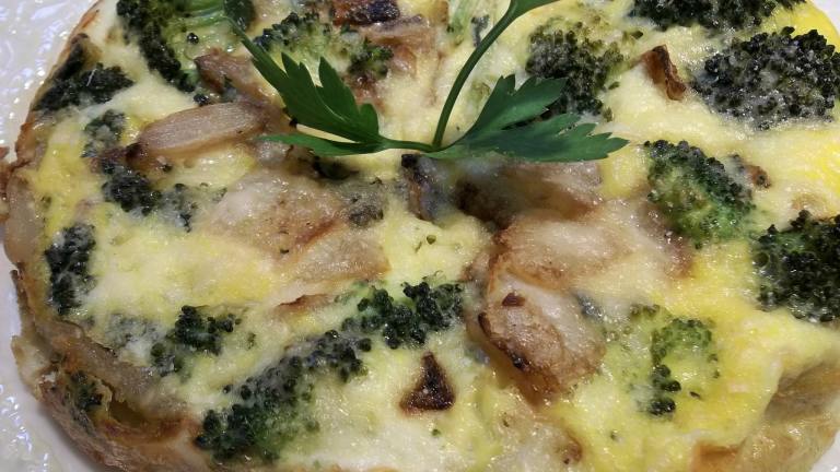 Baked Broccoli Frittata Created by FLKeysJen