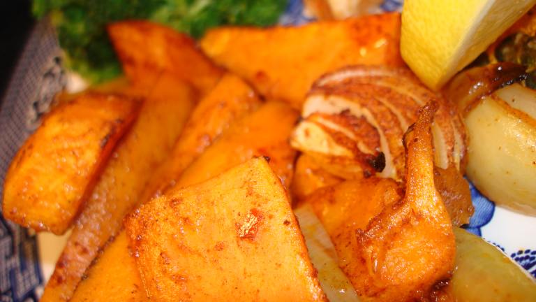 Roasted Spiced Sweet Potatoes Recipe - Food.com