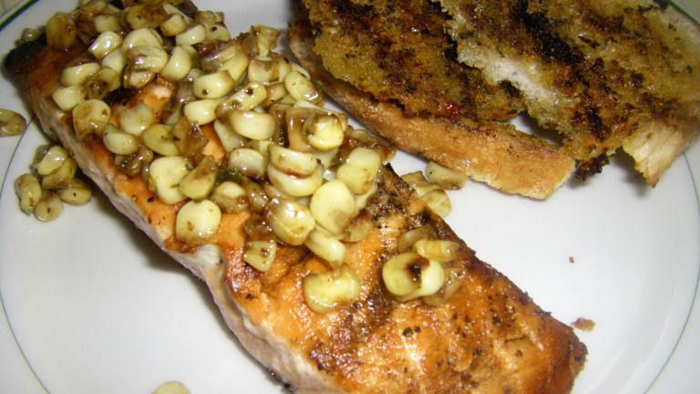Grilled Salmon by Bobby Flay (Healthy) Created by momaphet