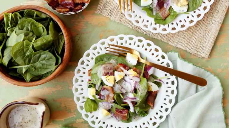 My Favorite Spinach Salad created by Jonathan Melendez