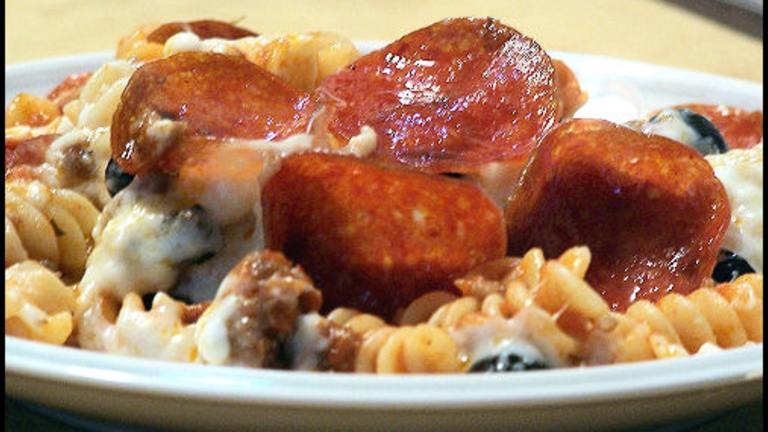 Thick Pepperoni Pizza Casserole Created by kzbhansen