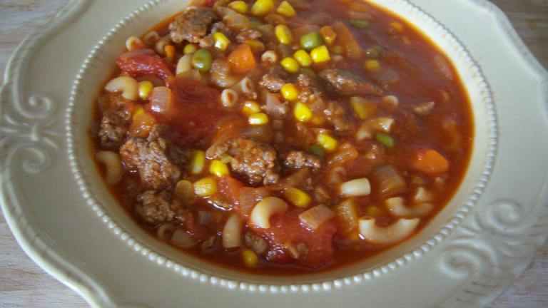Homemade Hamburger Soup created by NELady