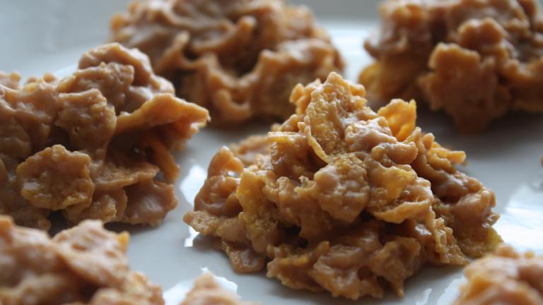 Peanut Butter Cornflake Cookies created by Photo Momma