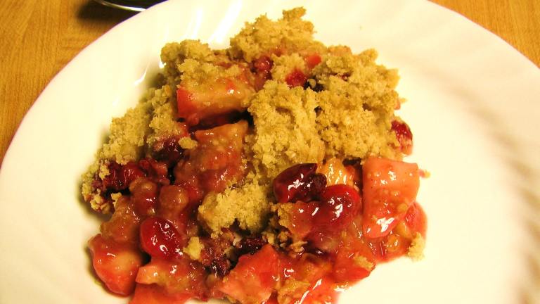 Apple Pear Cranberry Crisp Created by LilPinkieJ