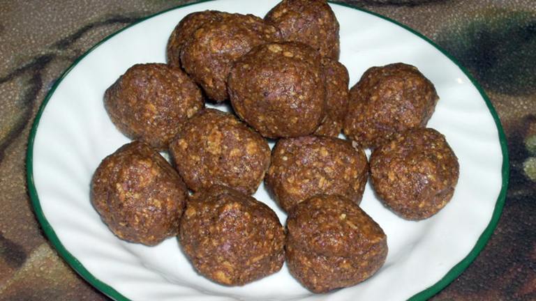 Crunchy Peanut Butter Balls created by Chef Joey Z.
