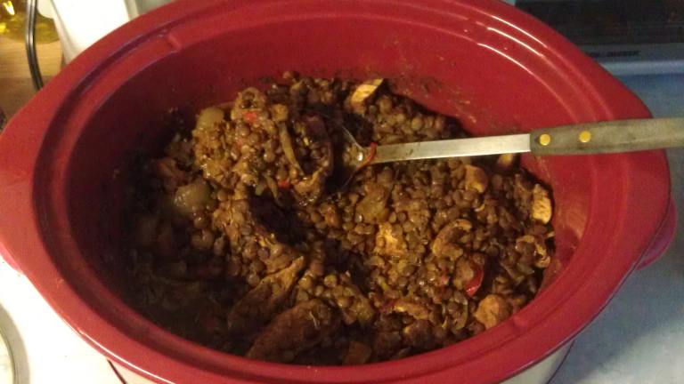 Crock-Pot Moroccan Chicken and Lentils created by tyalpup