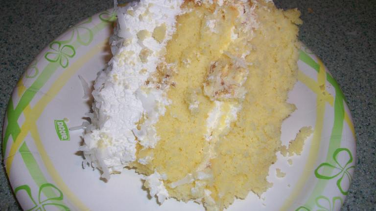 Patience Coconut Cake Created by Baking Girl