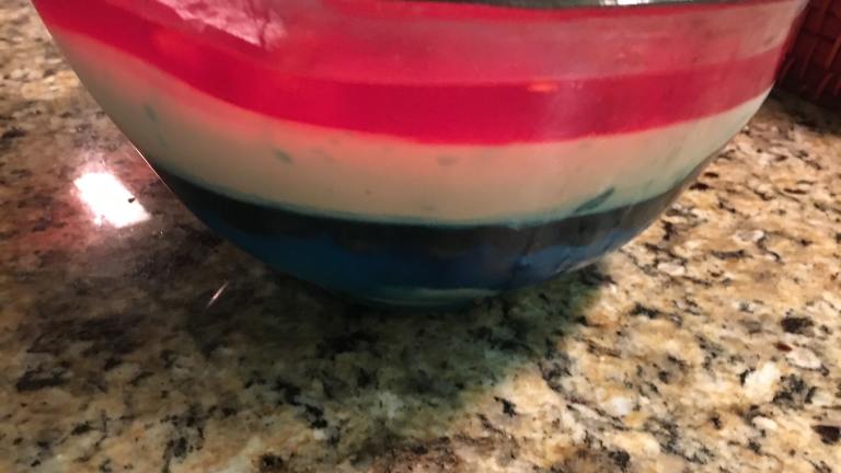 Red, White & Blue Jello Creme created by JackieOhNo