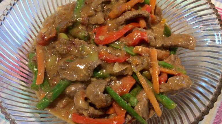 Spicy Orange Beef With Vegetables created by Outta Here