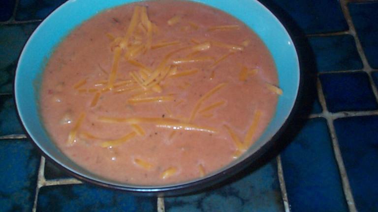 Cheesy Tomato Soup With Potatoes Created by breezermom
