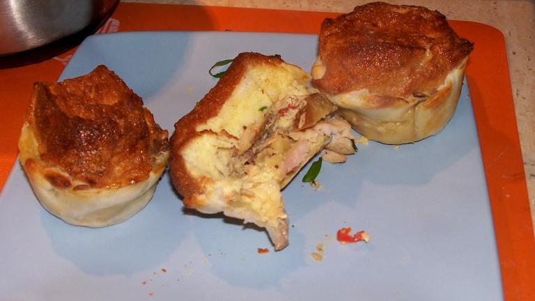 Individual Savoury Rabbit Puddings - from Leftover Roast created by Sommelier to boot