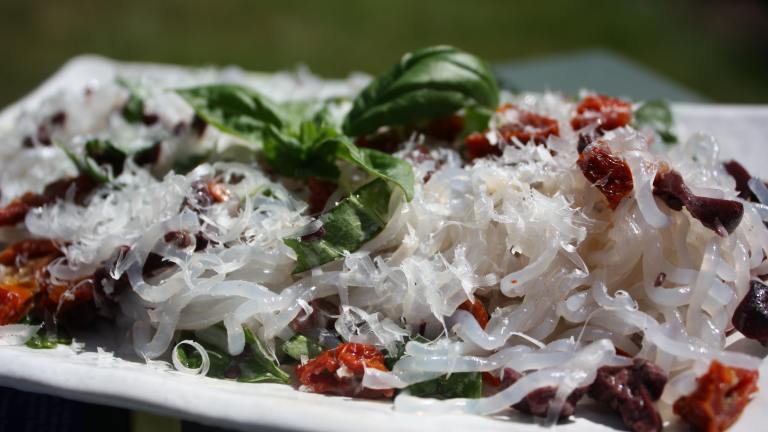 Shirataki Noodles With Sun-Dried Tomatoes created by IngridH