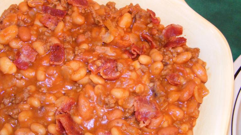 3-Bean Baked Beans created by Seasoned Cook