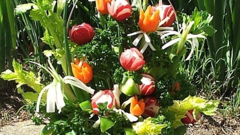 Vegetable Party Bouquet Created by Karen From Colorado