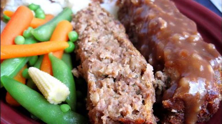 Ketchup-Less Meatloaf created by Annacia