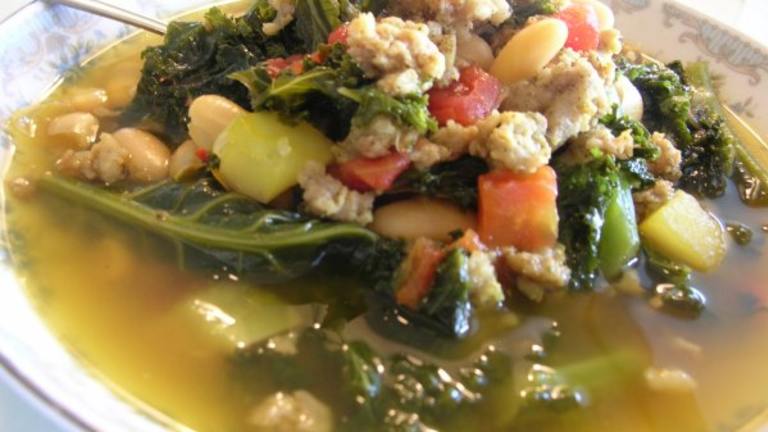 Kale and Sausage Soup Created by Sherri Dodsworth