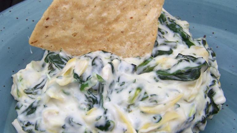 Adrienne's Hot Spinach and Artichoke Dip Created by Proud Veterans wife