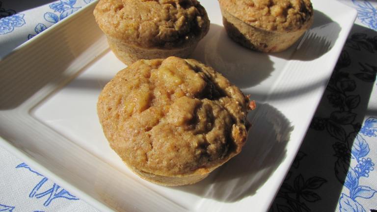 Orange, Banana and Oat Bran Breakfast Muffins Created by januarybride 