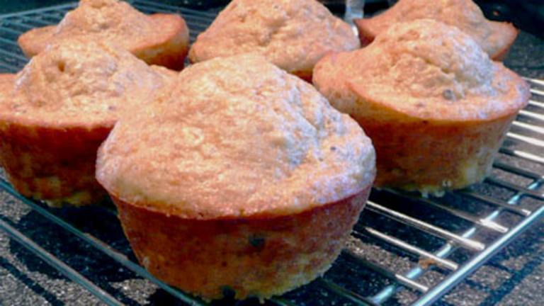 Orange, Banana and Oat Bran Breakfast Muffins Created by Outta Here