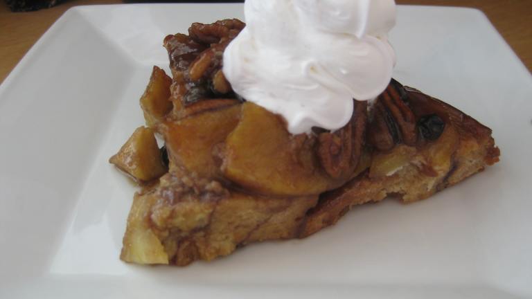 Upside-Down Apple French Toast With Cranberries and Pecans Created by Ceezie