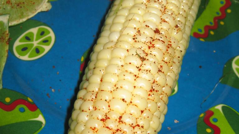 Lime Grilled Corn (Not for Sissies) Created by pamela t.