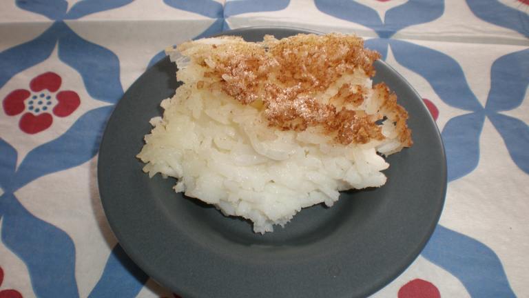 Baked Rice Pudding Created by Iceland